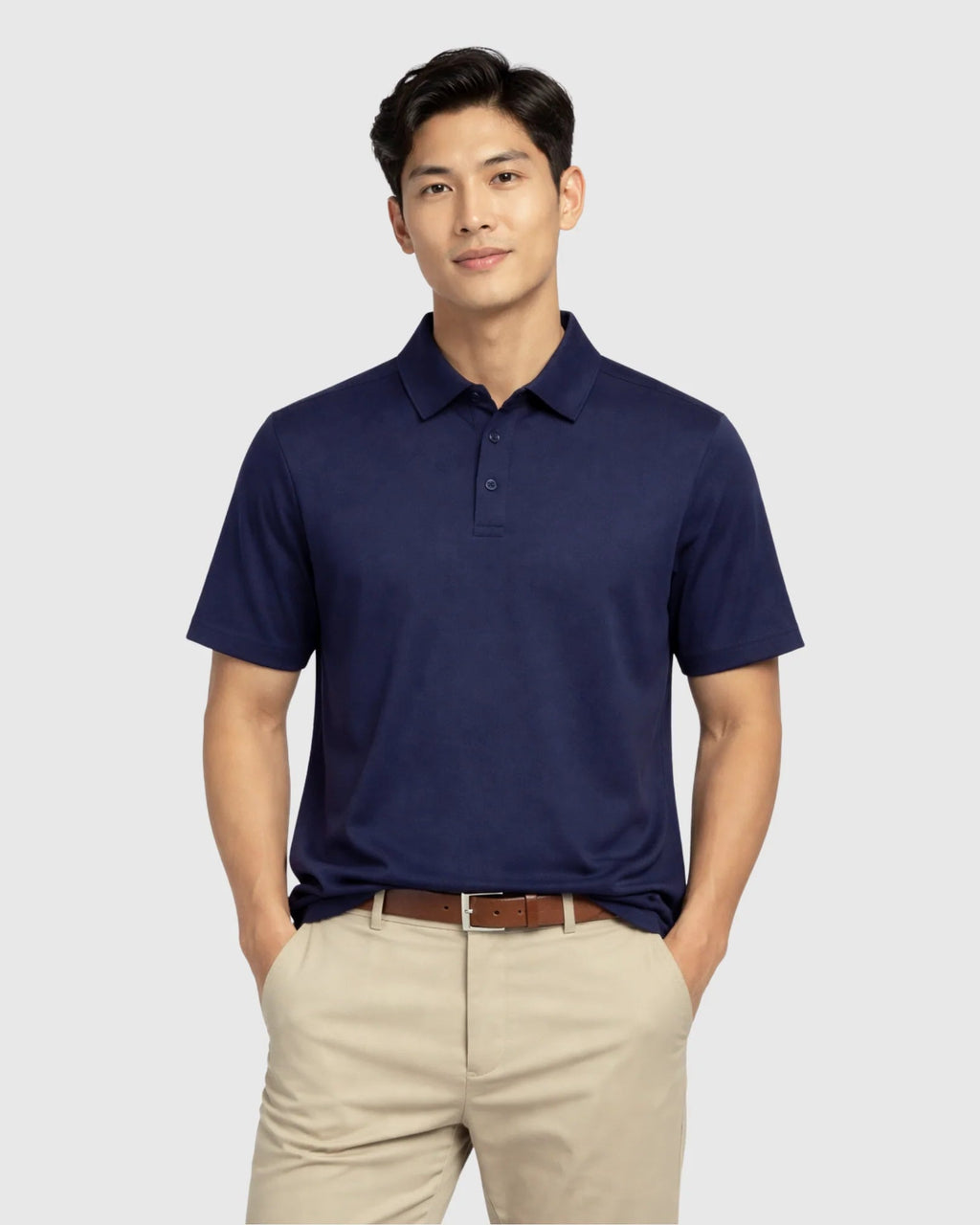 ProFlex™ Polo Hidden Button-Down - House of Axis