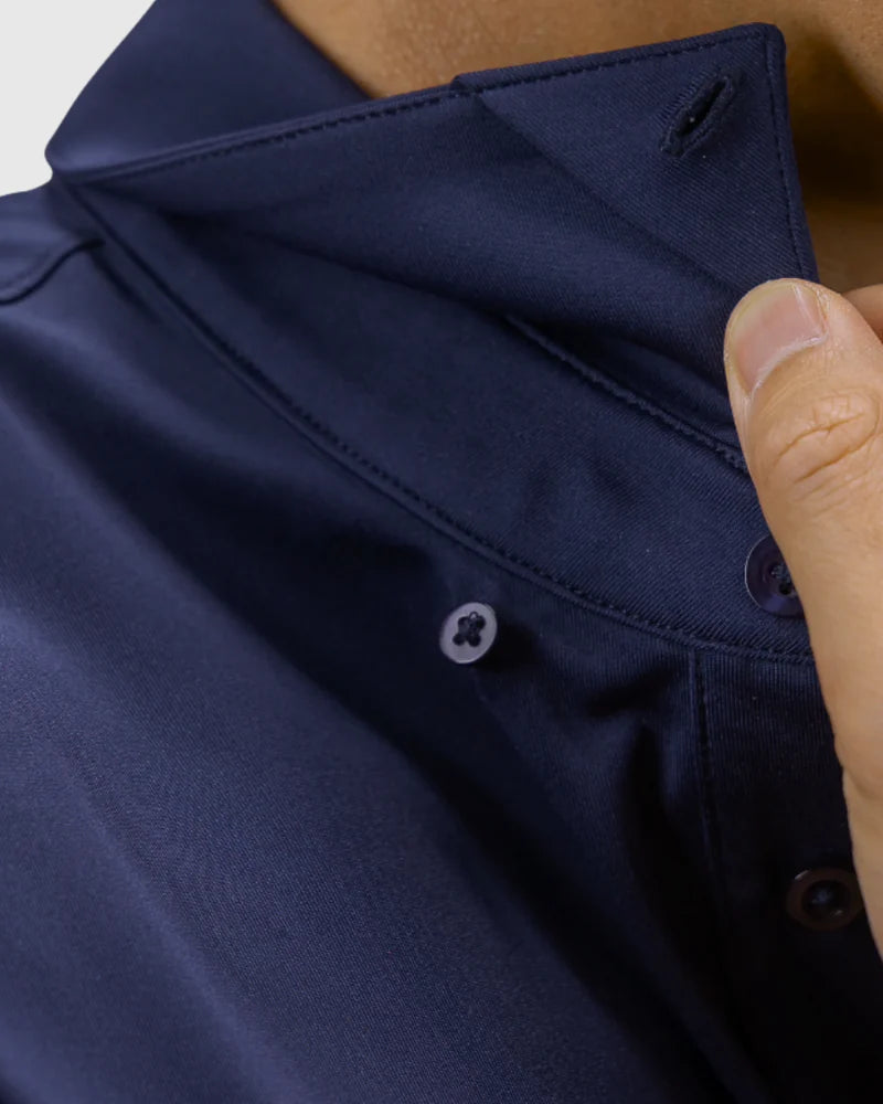 ProFlex™ Polo Hidden Button-Down - House of Axis