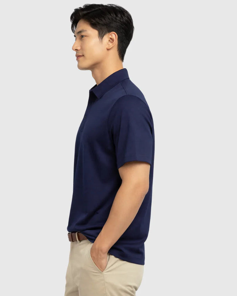 ProFlex™ Polo Hidden Button-Down - House of Axis